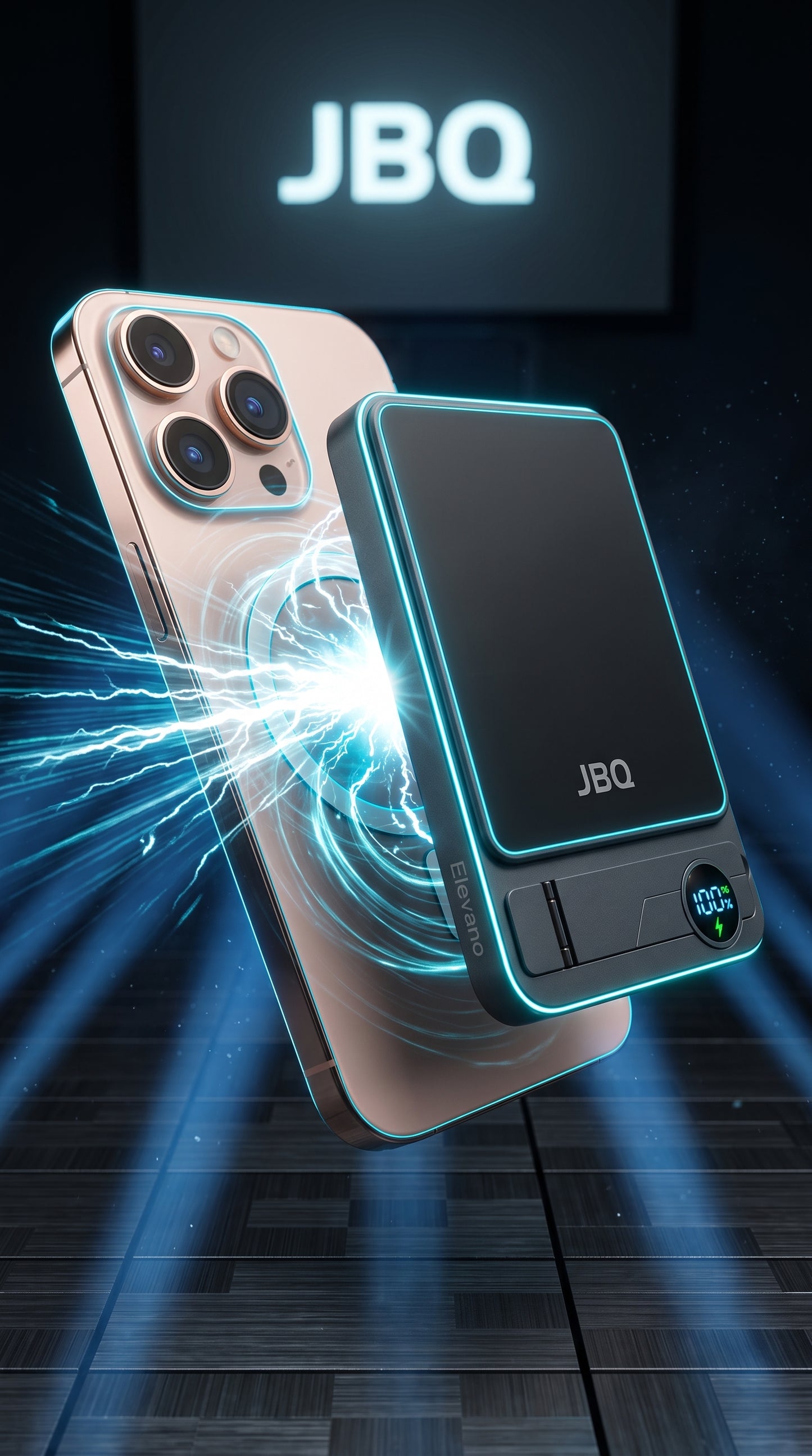 JBQ VOLTSTREAM 15W WIRELESS CHARGING POWERBANK
